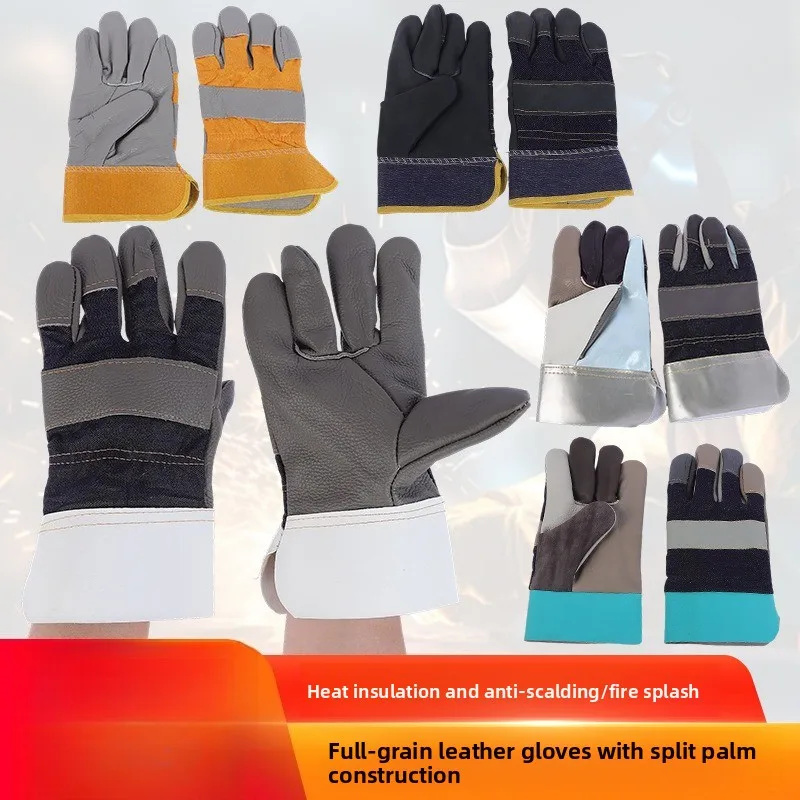 Welding Gloves Anti-scalding Welder Heat Insulation High Temperature Labor Protection Gloves
Welding Gloves Anti-scalding Welder Heat Insulation High Temperature Labor Protection Gloves