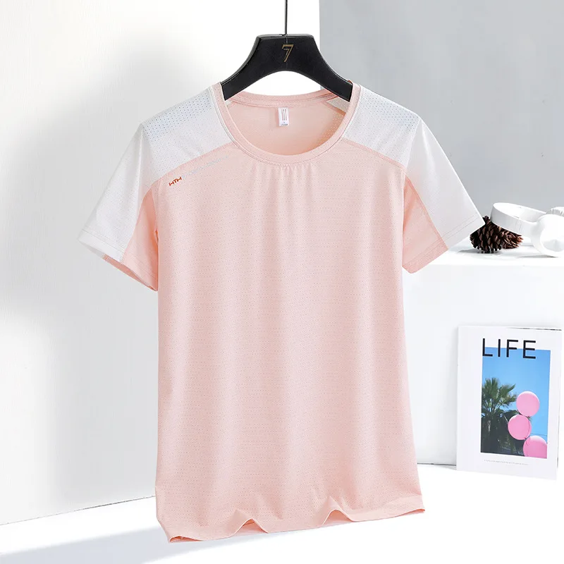 Fashion Casual Sports Shirts for Women 2024 New Quick Drying T shirt Solid Color Running Top
Fashion Casual Sports Shirts for Women 2024 New Quick Drying T shirt Solid Color Running Top