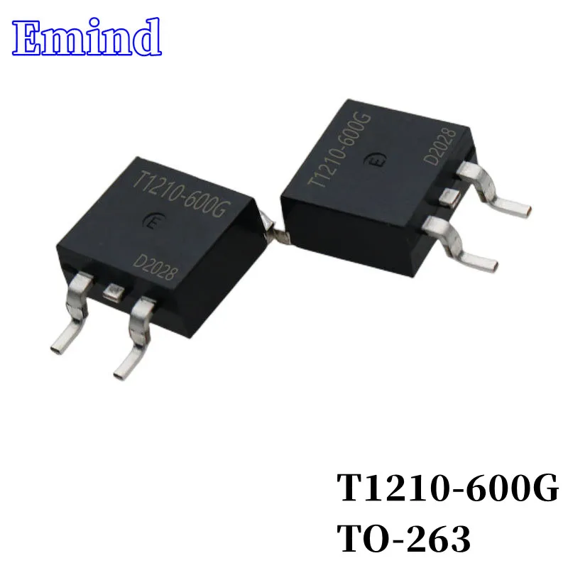 20/50/100/200Pcs T1210/T1235/T1250-600G 12A/600V Triac T1210/T1235/T1250-800G 12A/800V TO-263 SMD Thyristor
20/50/100/200Pcs T1210/T1235/T1250-600G 12A/600V Triac T1210/T1235/T1250-800G 12A/800V TO-263 SMD Thyristor
