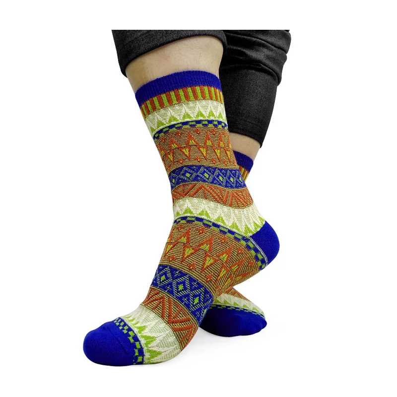Mens Crew Socks Retro Styles Dress Suit Sock for Male Softy Cotton Comfortable Striped Fashion Warm Mens Formal Socks
Mens Crew Socks Retro Styles Dress Suit Sock for Male Softy Cotton Comfortable Striped Fashion Warm Mens Formal Socks