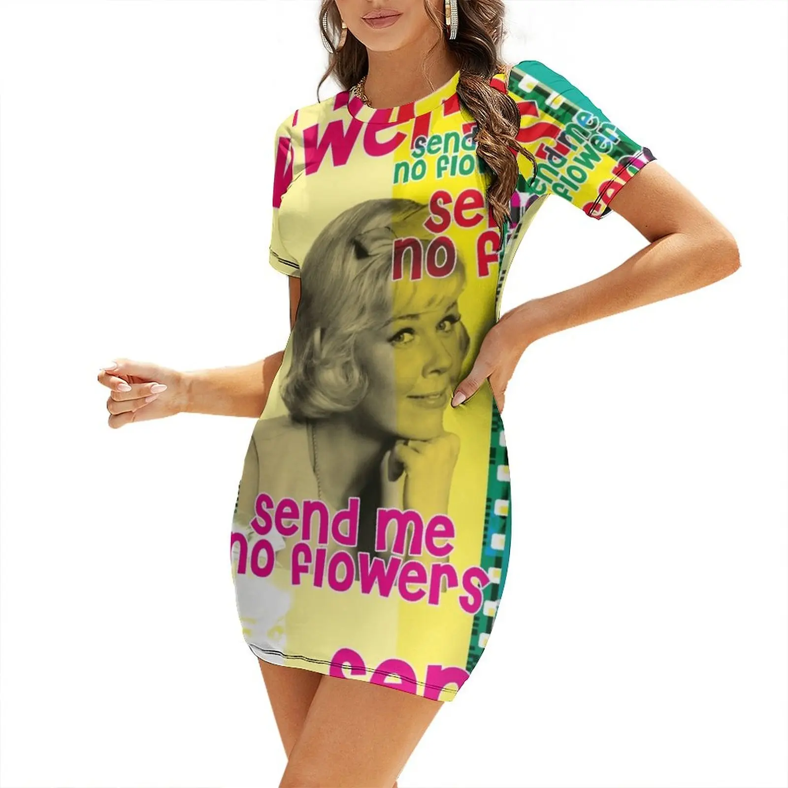 Send me no flowers, film 60s Short-Sleeved Dress Party dresses prom dresses 2025 clothes for women Women's summer dresses Dress
Send me no flowers, film 60s Short-Sleeved Dress Party dresses prom dresses 2025 clothes for women Women's summer dresses Dress