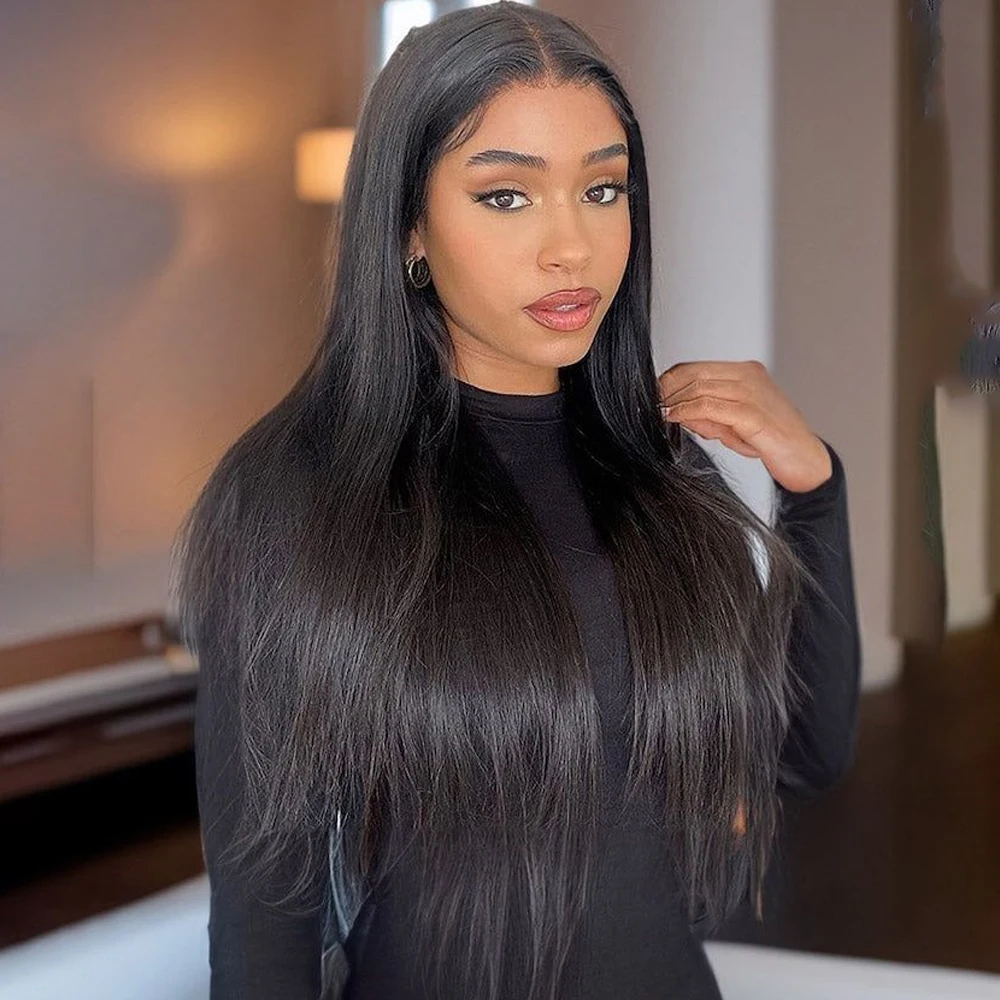 36 Inch Straight Human Hair Wigs 13x4 Lace Frontal Wig Human Hair 250 Density Brazilian Hair Pre Plucked Wigs For Women
36 Inch Straight Human Hair Wigs 13x4 Lace Frontal Wig Human Hair 250 Density Brazilian Hair Pre Plucked Wigs For Women