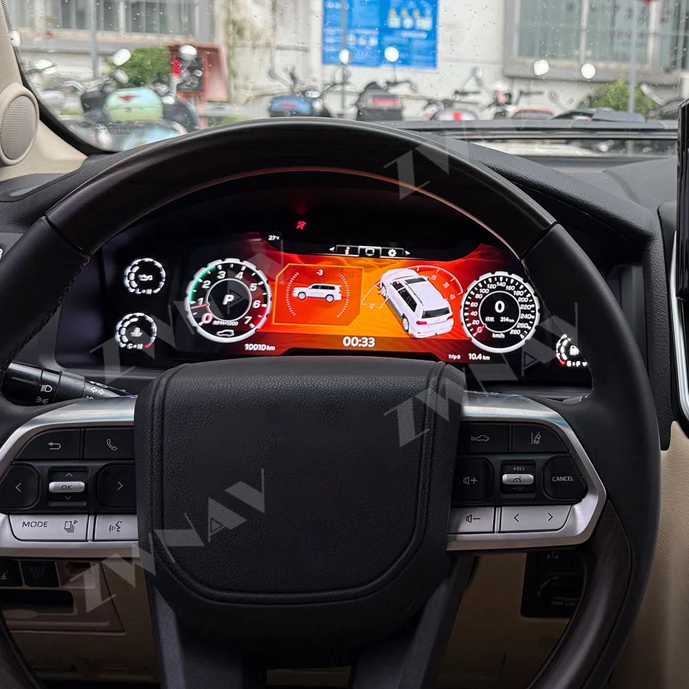 ZWNAV Digital Cluster For Toyota Land Cruiser LC200 2008- 2015 LCD Instrument Panel Speedometers LCD Dashboard LINUX System
ZWNAV Digital Cluster For Toyota Land Cruiser LC200 2008- 2015 LCD Instrument Panel Speedometers LCD Dashboard LINUX System