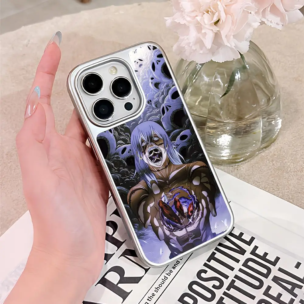 JJK Mahito Phone Case for iPhone 17 16 15 14 13 12 11 Air Pro Max Plus Electroplated Silver Cover
JJK Mahito Phone Case for iPhone 17 16 15 14 13 12 11 Air Pro Max Plus Electroplated Silver Cover