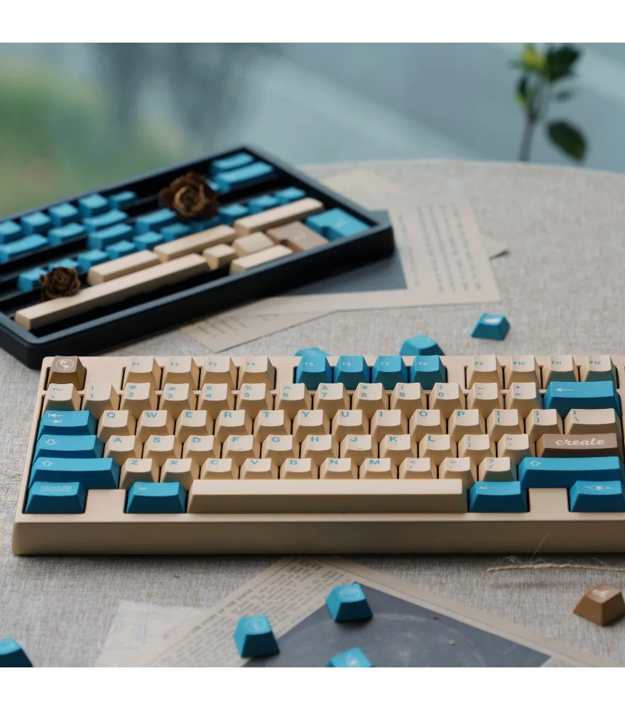 GMK Earth Tones PBT Original Sublimation Machinery Keycaps Customized Complete Set
GMK Earth Tones PBT Original Sublimation Machinery Keycaps Customized Complete Set