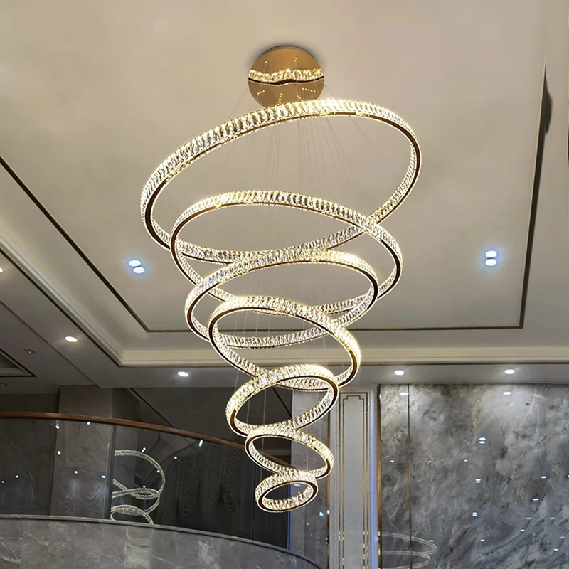 Modern home decoration crystal chandelier, stair Pendant lamp, living room Pendant lights, interior lighting
Modern home decoration crystal chandelier, stair Pendant lamp, living room Pendant lights, interior lighting