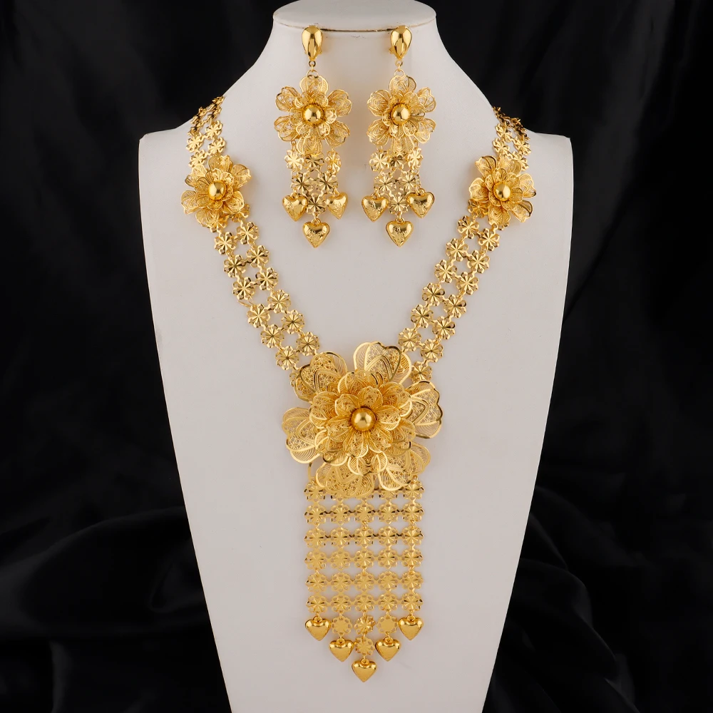 Brazilian Jewelry Set High Quality Luxury Jewelry Sets Gold Plated Jewelry Original Dubai Italian Jewellery Set Wholesale
Brazilian Jewelry Set High Quality Luxury Jewelry Sets Gold Plated Jewelry Original Dubai Italian Jewellery Set Wholesale