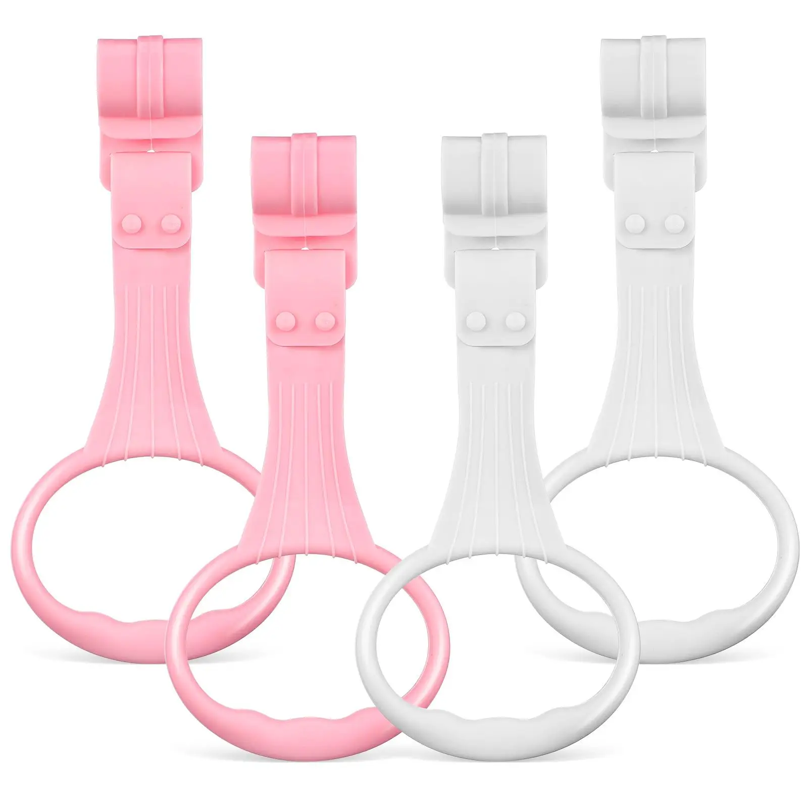 4 Pcs Baby Pull Ring Toys 2 White Plastic 20x9cm Learn to Walk Durable Material Baby Cot Rings Playpen Accessories
4 Pcs Baby Pull Ring Toys 2 White Plastic 20x9cm Learn to Walk Durable Material Baby Cot Rings Playpen Accessories