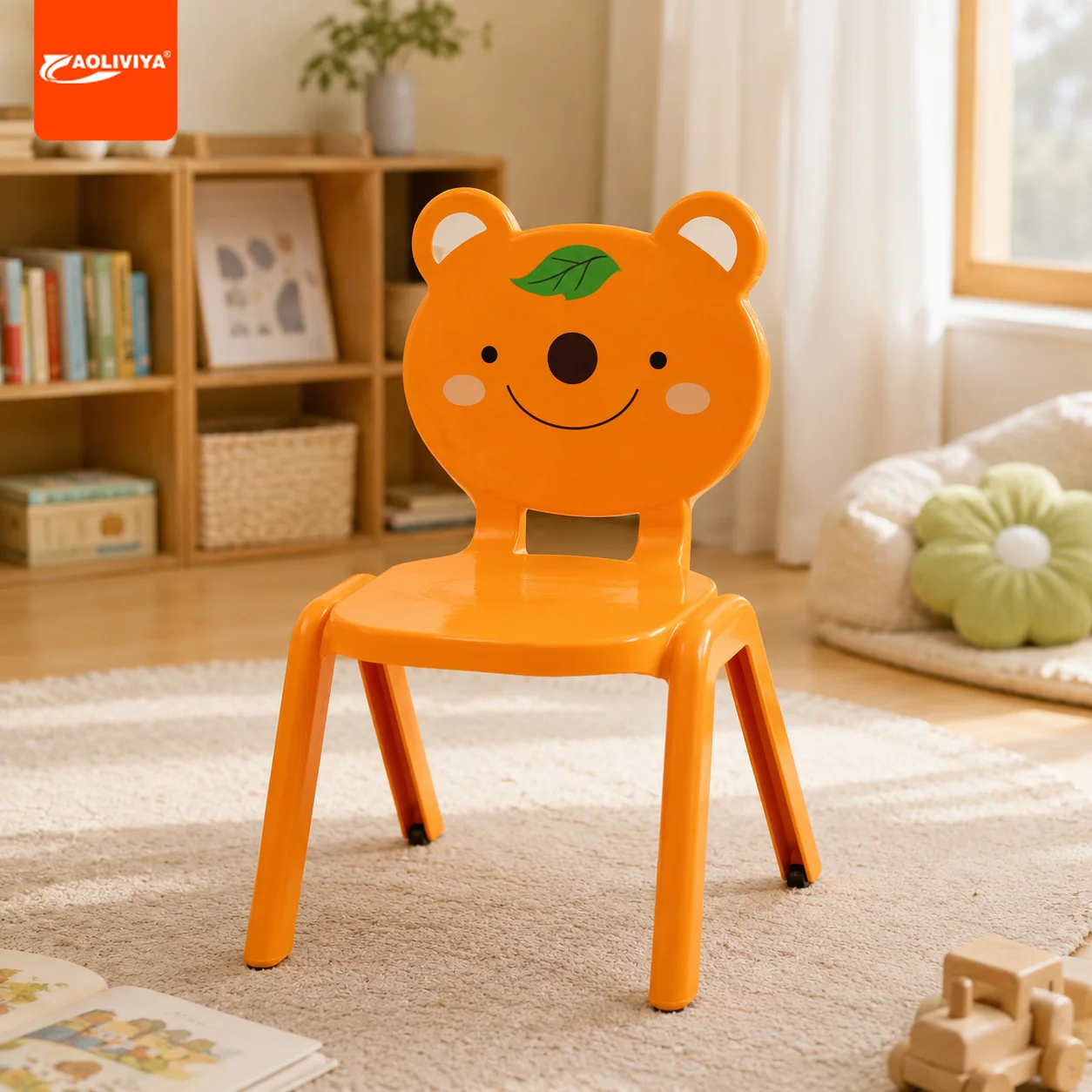 AOLIVIYA Modern Minimalist Home Plastic Childrens Chair With Backrest Baby Dining For Adult Kindergarten School Kids Seat Stool
AOLIVIYA Modern Minimalist Home Plastic Childrens Chair With Backrest Baby Dining For Adult Kindergarten School Kids Seat Stool