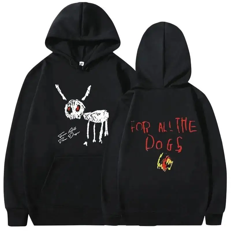 Rapper Drake for All The Dogs Hoodies Men Fashion Hip Hop Pullover Vintage Casual Oversized Hooded Sweatshirts Streetwear Unisex
Rapper Drake for All The Dogs Hoodies Men Fashion Hip Hop Pullover Vintage Casual Oversized Hooded Sweatshirts Streetwear Unisex