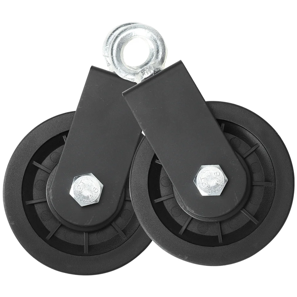 2 Pcs Pulley Fitness Wheel System Gym Equipment Cable Silent Lifting Aluminum Alloy Double Bearing
2 Pcs Pulley Fitness Wheel System Gym Equipment Cable Silent Lifting Aluminum Alloy Double Bearing