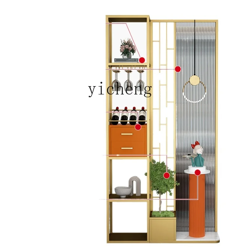 ZF Living Room Storage Screen Home Hallway Wine Cabinet Entry Modern Minimalist Changhong Glass Decoration
ZF Living Room Storage Screen Home Hallway Wine Cabinet Entry Modern Minimalist Changhong Glass Decoration