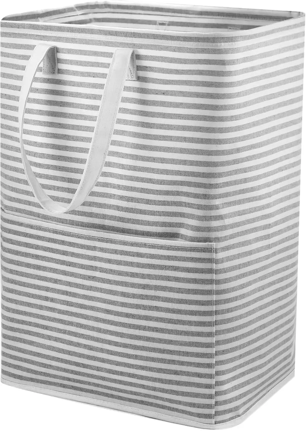 Ultra-durable Laundry Hamper with Practical Side Pocket,Freestanding Laundry Basket with Portable
Ultra-durable Laundry Hamper with Practical Side Pocket,Freestanding Laundry Basket with Portable