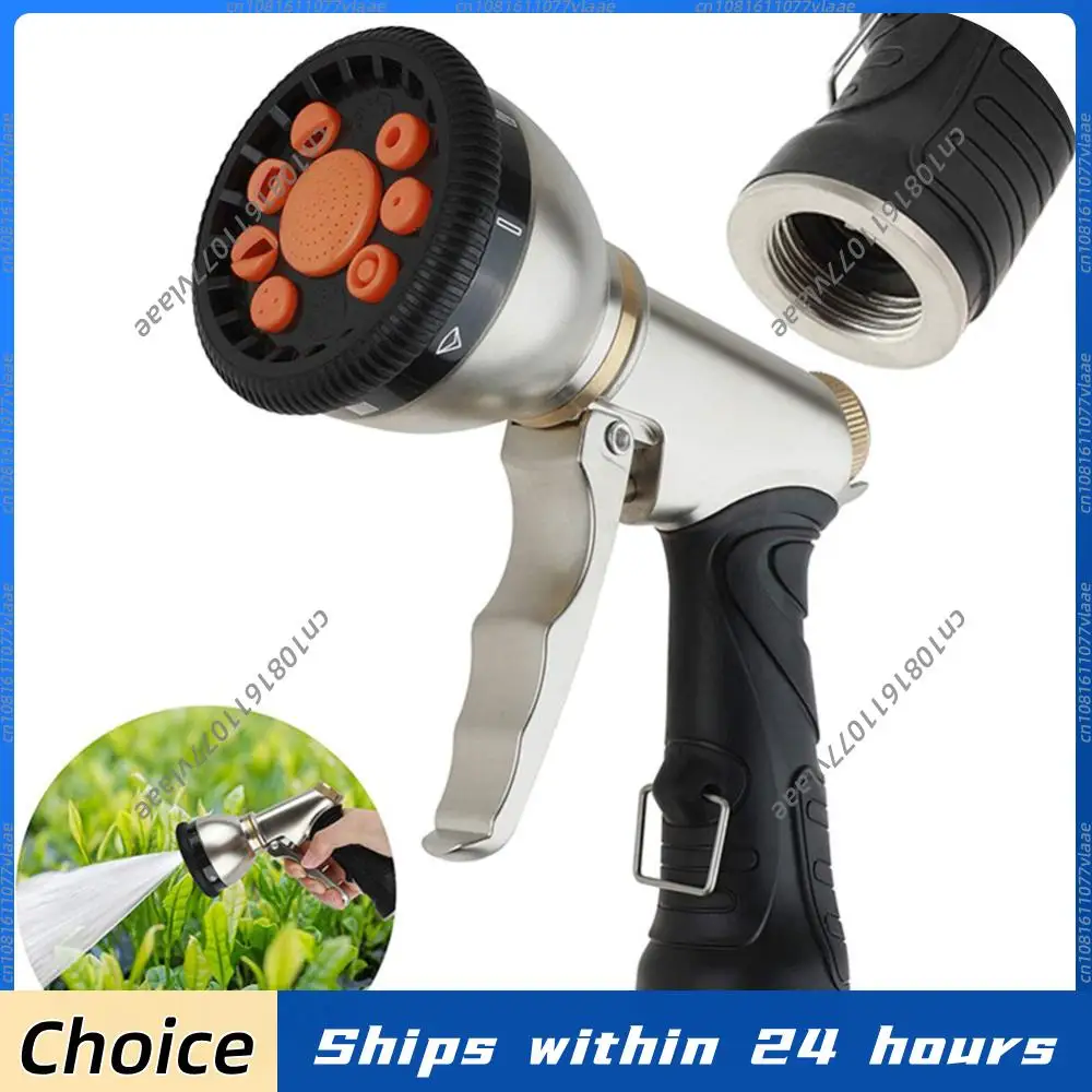 Насадка-распылитель для шланга, противоскользящая, сверхпрочная, металлическая, многофункциональная, высоконапорная, для полива сада и мойки автомобиля
Насадка-распылитель для шланга, противоскользящая, сверхпрочная, металлическая, многофункциональная, высоконапорная, для полива сада и мойки автомобиля