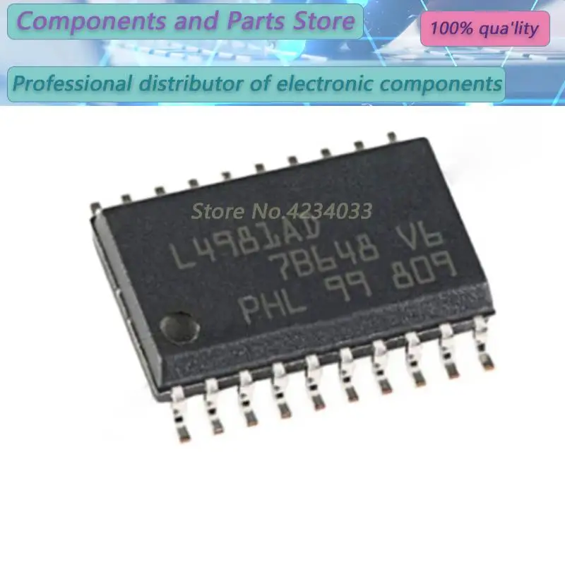 10PCS L4981AD013TR L4981AD013T L4981AD0 SOP-20 NEW100% Free shipping L4981 AD013TR
10PCS L4981AD013TR L4981AD013T L4981AD0 SOP-20 NEW100% Free shipping L4981 AD013TR