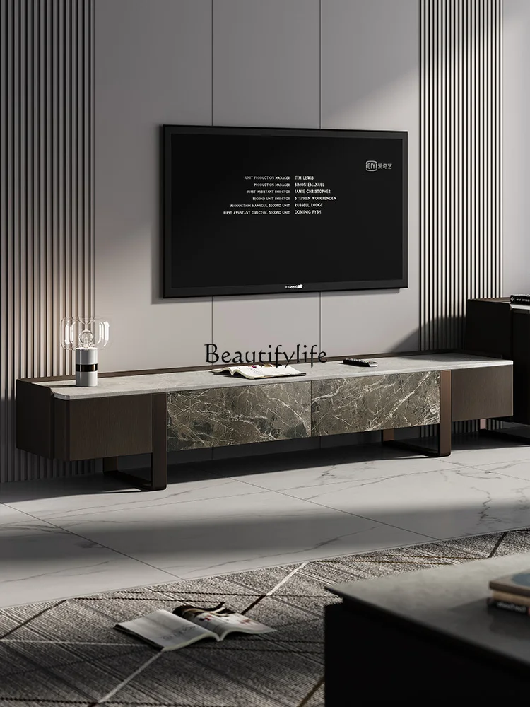 Light luxury TV cabinet Modern simple living room Italian high-end marble TV cabinet
Light luxury TV cabinet Modern simple living room Italian high-end marble TV cabinet