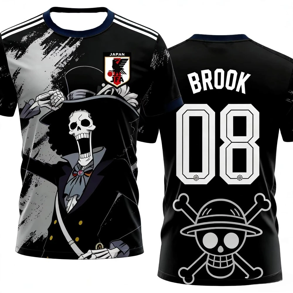 2026 Summer Japan One Piece Luffy Men's Sports Breathable Casual Short Sleeve T-shirt Men Top Women Kids Neck Round Tee
2026 Summer Japan One Piece Luffy Men's Sports Breathable Casual Short Sleeve T-shirt Men Top Women Kids Neck Round Tee