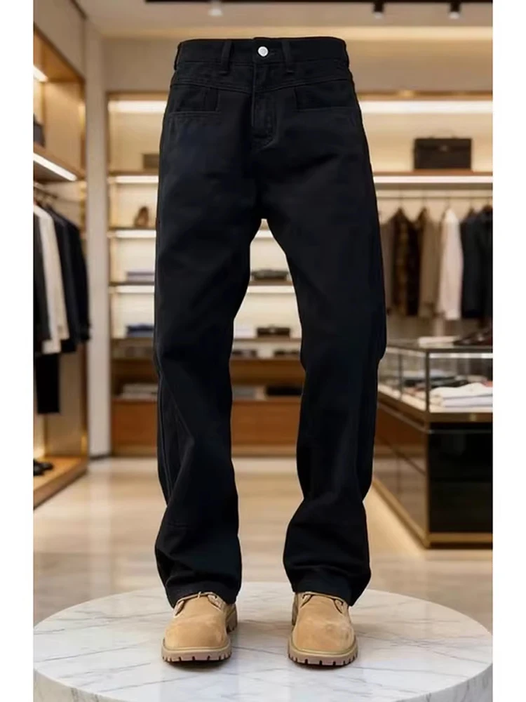 Bla High Waist Lift American Sle Slim Straight Jeans Men's Enhanced Fit Extended Cuff Pants High Street Cleanfit Jeans
Bla High Waist Lift American Sle Slim Straight Jeans Men's Enhanced Fit Extended Cuff Pants High Street Cleanfit Jeans