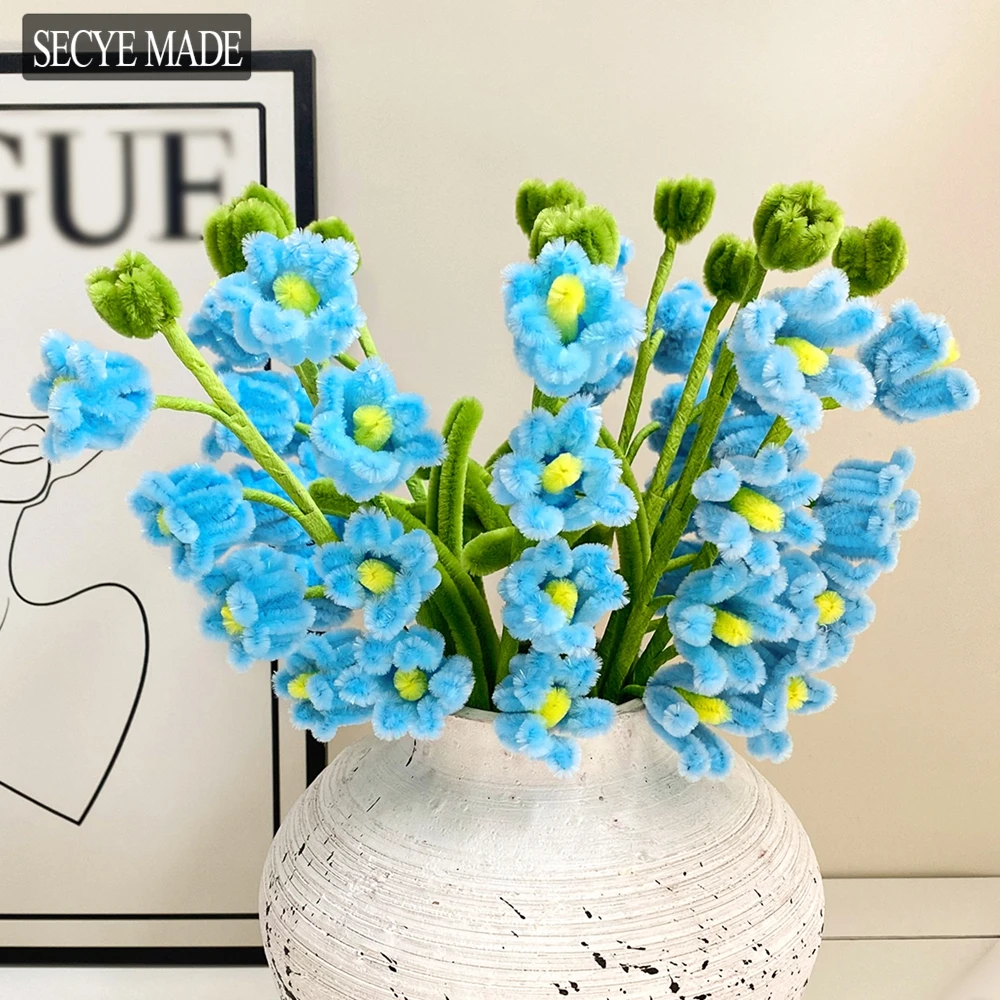 1PC Nordic Style Wedding Decoration Simulation Lily of the Valley Bouquet Blue Artificial Flowers New Year Home Decoration K90
1PC Nordic Style Wedding Decoration Simulation Lily of the Valley Bouquet Blue Artificial Flowers New Year Home Decoration K90