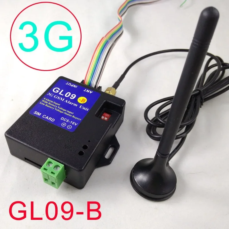 3G Version GL09 Low Power New 8-Channel Input SMS Call Alarm Host Security System
3G Version GL09 Low Power New 8-Channel Input SMS Call Alarm Host Security System