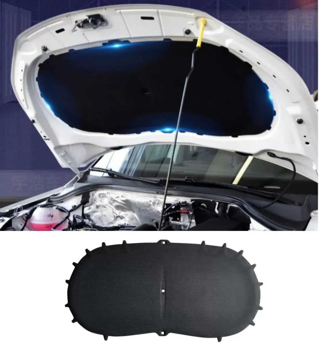 Front Engine Cover Hood Insulation Pad Heat Shield guard For VW Tiguan 2009-2017
Front Engine Cover Hood Insulation Pad Heat Shield guard For VW Tiguan 2009-2017