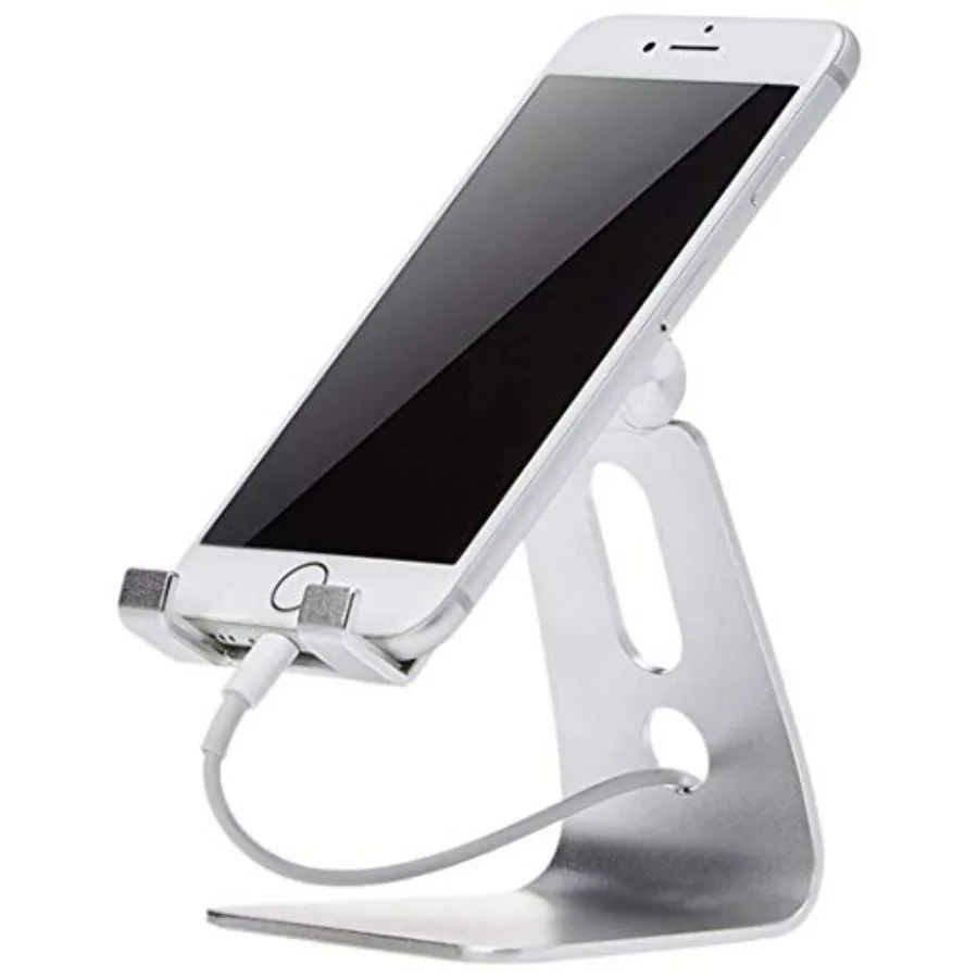 Adjustable Aluminum Phone Stand for Cell Phones, iPhone and Android, Desktop Phone Holder with Adjustable Angle, Hands-Free Vie
Adjustable Aluminum Phone Stand for Cell Phones, iPhone and Android, Desktop Phone Holder with Adjustable Angle, Hands-Free Vie