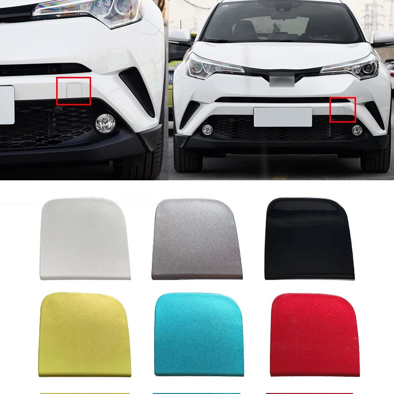 Car Front Bumper Tow Hook Cover Trailer Hauling Eye Cap Lid For Toyota C-HR CHR 2016 2017 2018 2019 2020
Car Front Bumper Tow Hook Cover Trailer Hauling Eye Cap Lid For Toyota C-HR CHR 2016 2017 2018 2019 2020
