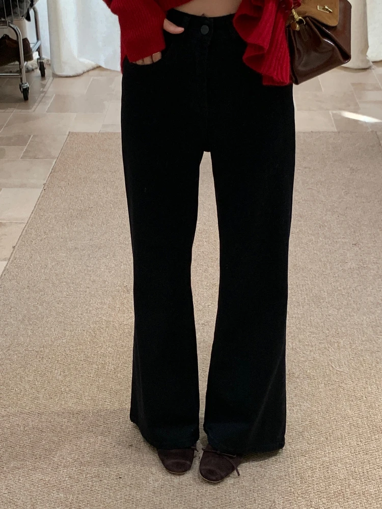 Женские джинсы-клеш Bla с высокой талией, на флисовой подкладке, эластичные, с пуговицами, повседневные, длинные брюки, новинка зимы 2025
Женские джинсы-клеш Bla с высокой талией, на флисовой подкладке, эластичные, с пуговицами, повседневные, длинные брюки, новинка зимы 2025