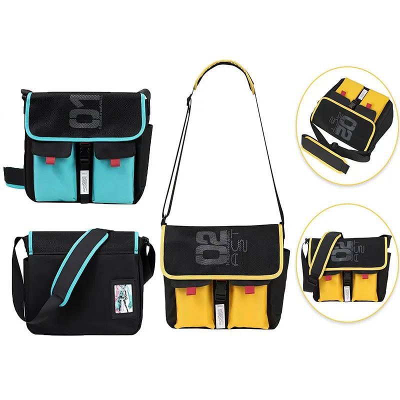 New Hatsune Miku Crossbody Bag Large-Capacity Multi-Functional Single-Shoulder Bag Anime Merchandise Storage Backpack Festival
New Hatsune Miku Crossbody Bag Large-Capacity Multi-Functional Single-Shoulder Bag Anime Merchandise Storage Backpack Festival