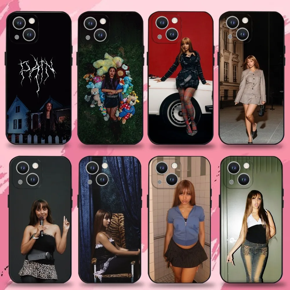 Singer PinkPantheress Phone Case For iPhone 16,15,14,13,12,11 Plus,Pro Max,XS,X,XR,SE,Mini,8,7,Soft Silicone Black Cover
Singer PinkPantheress Phone Case For iPhone 16,15,14,13,12,11 Plus,Pro Max,XS,X,XR,SE,Mini,8,7,Soft Silicone Black Cover