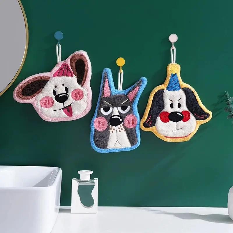 。Cute Cartoon Household Kitchen And Bathroom Hand Towel Soft And Cute Puppy Hand Towel Hanging Type Absorbent Quick Drying Towel
。Cute Cartoon Household Kitchen And Bathroom Hand Towel Soft And Cute Puppy Hand Towel Hanging Type Absorbent Quick Drying Towel