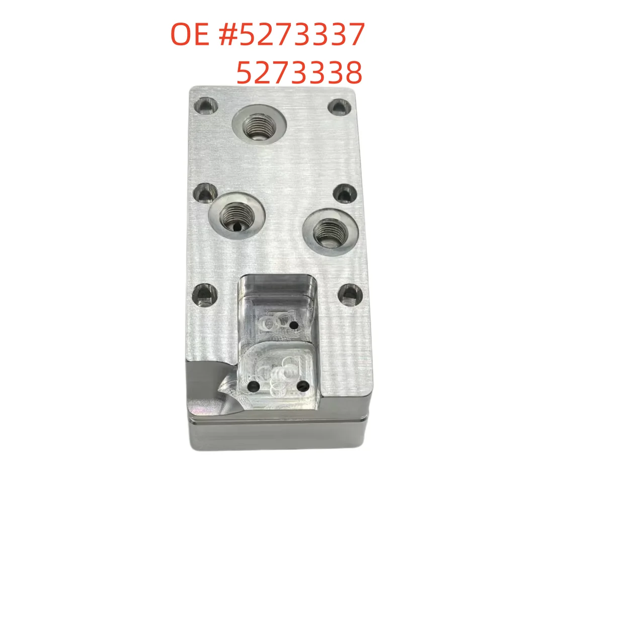High quality 5273337 5273338 Urea Pump Aluminum Valve Plate Spare Parts for Cummins
High quality 5273337 5273338 Urea Pump Aluminum Valve Plate Spare Parts for Cummins