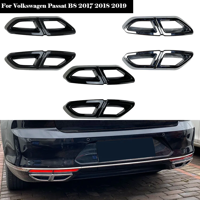 Yubao High Quality ABS Car Rear Exhaust Muffler Tail Pipe Cover Trim For Volkswagen Passat B8 2017 2018 2019
Yubao High Quality ABS Car Rear Exhaust Muffler Tail Pipe Cover Trim For Volkswagen Passat B8 2017 2018 2019