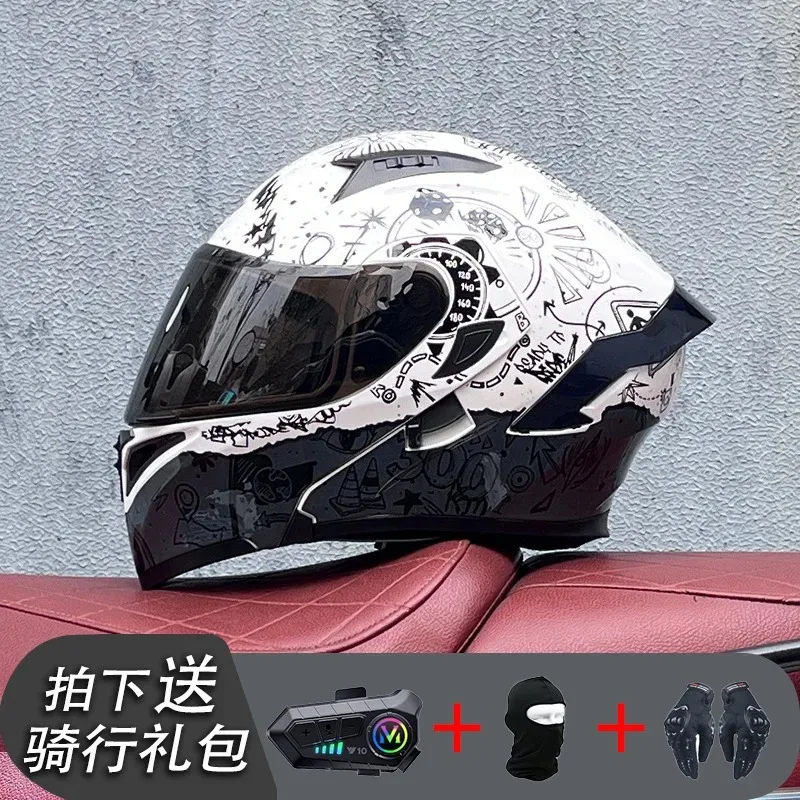 Orz-991 helmet - men's and women's electric motorcycle helmet with personalized Bluetooth, winter season all-weather warm helmet
Orz-991 helmet - men's and women's electric motorcycle helmet with personalized Bluetooth, winter season all-weather warm helmet