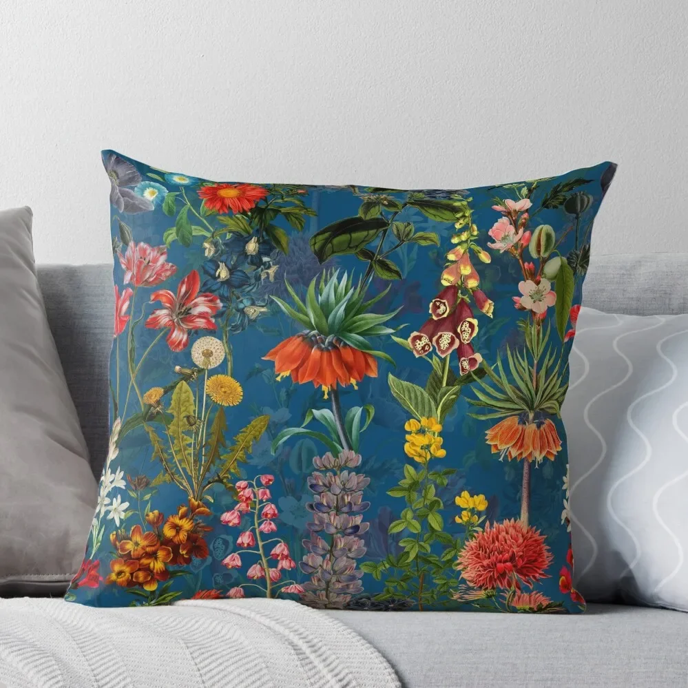 Vintage Blue Springflower Meadow Botanical Night Garden Throw Pillow Christmas Cushion For Home Elastic Cover For Sofa
Vintage Blue Springflower Meadow Botanical Night Garden Throw Pillow Christmas Cushion For Home Elastic Cover For Sofa