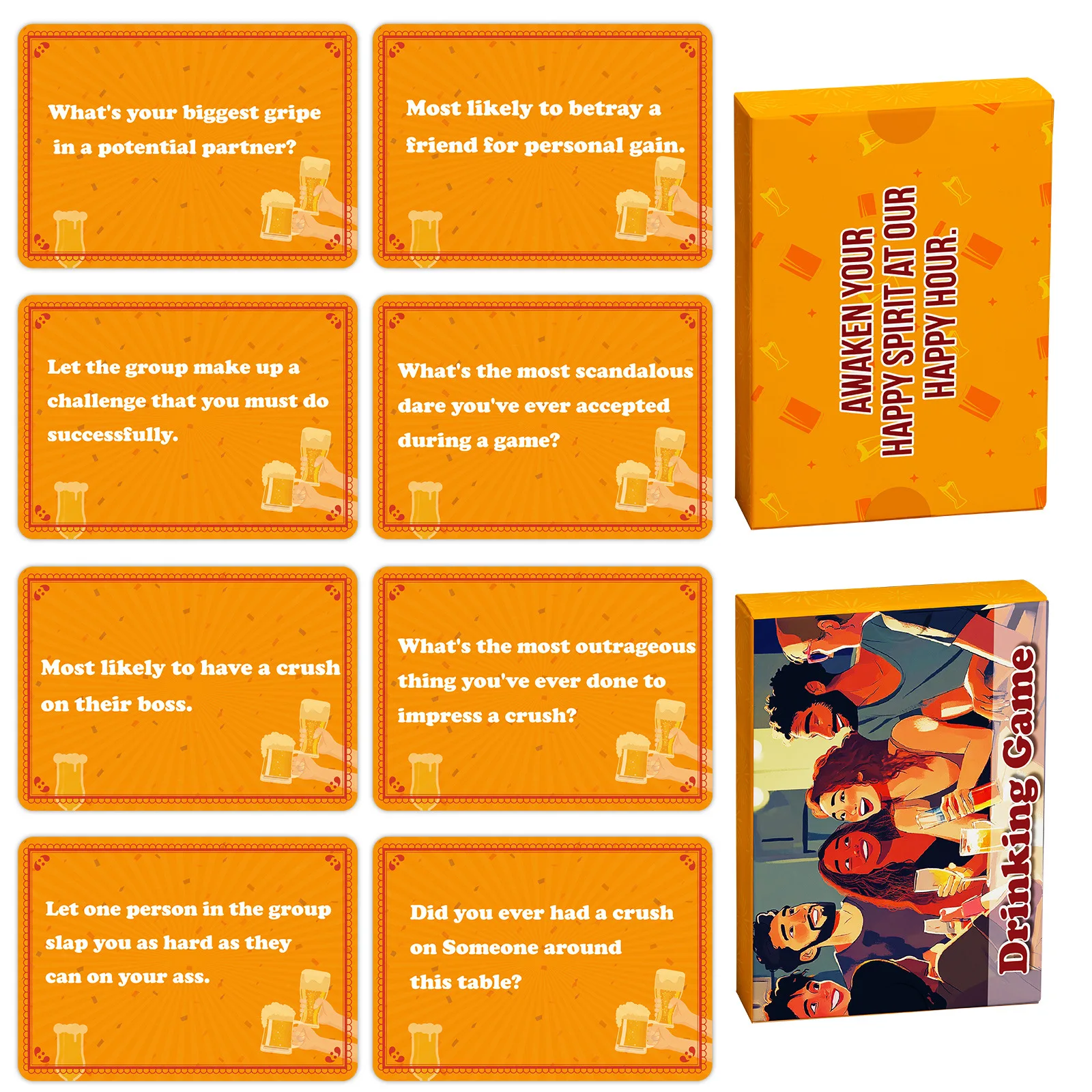 New 50 Creative Adult Wine Table Cards Multi-party Dinner Party Group To Build Social Ice-breaking Warm Up Field Essential Game
New 50 Creative Adult Wine Table Cards Multi-party Dinner Party Group To Build Social Ice-breaking Warm Up Field Essential Game