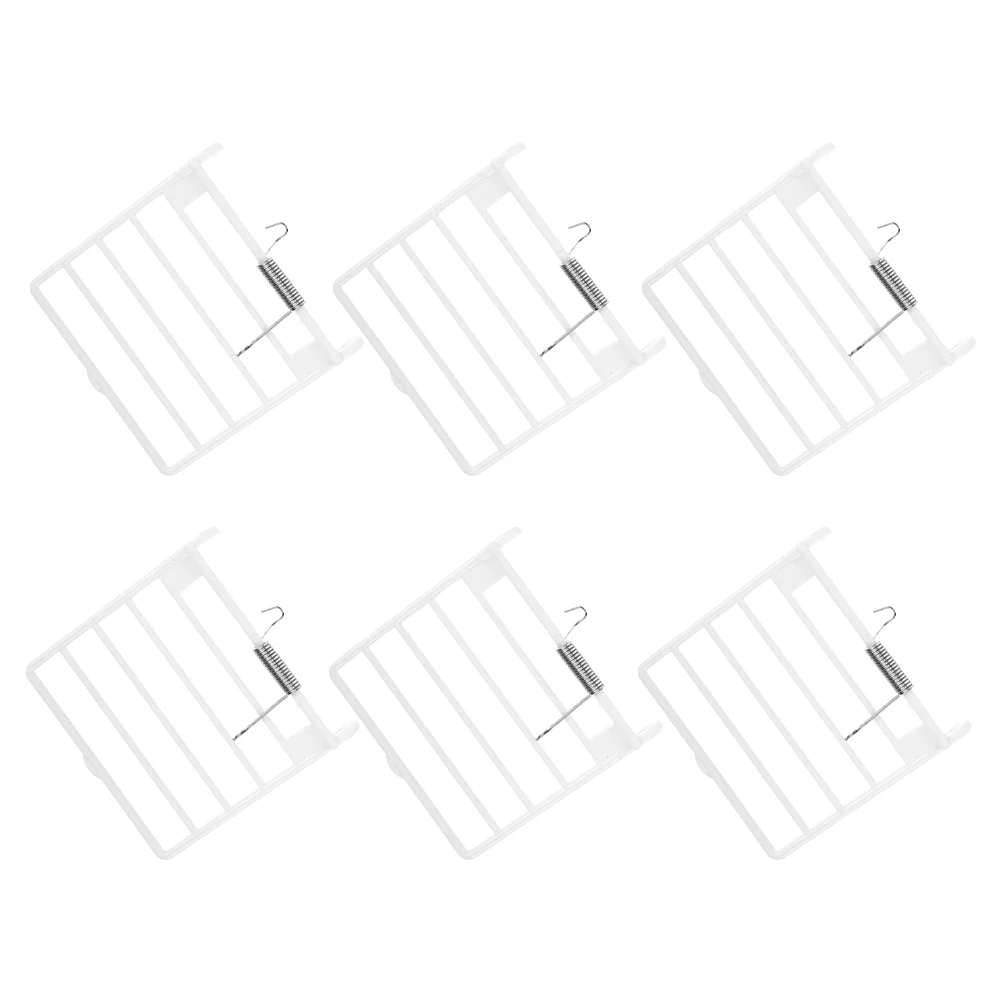 6pcs Birdcage Door Accessories ABS Material Horizontal Wire Spring Mechanism Secure Fit Replacement Parts for Cage
6pcs Birdcage Door Accessories ABS Material Horizontal Wire Spring Mechanism Secure Fit Replacement Parts for Cage