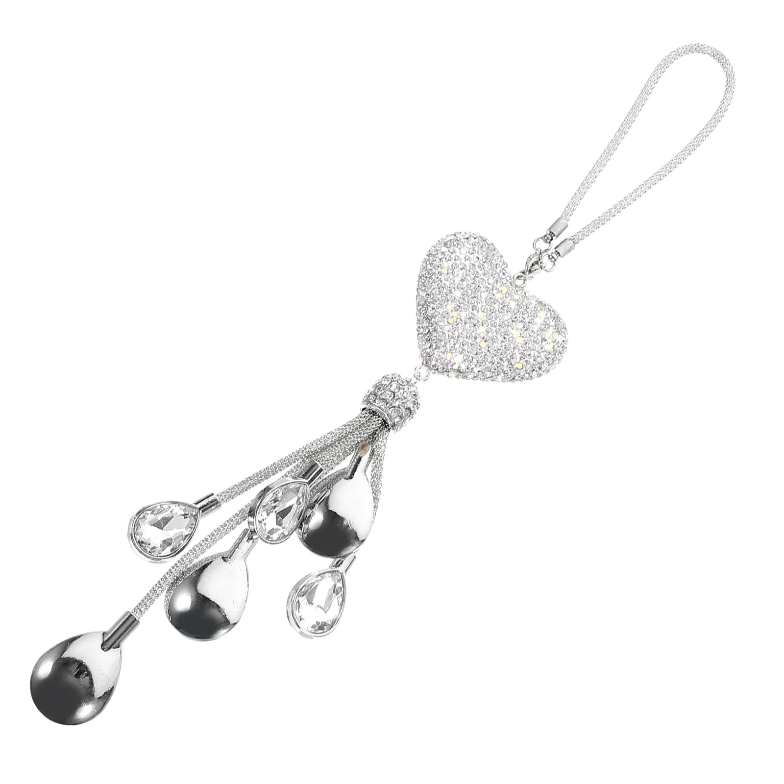 Прочный хрустальный автомобильный кулон в форме сердца, декор для зеркала автомобиля, подвесные блестящие аксессуары, интерьерное украшение автомобиля, уникальная идея подарка
Прочный хрустальный автомобильный кулон в форме сердца, декор для зеркала автомобиля, подвесные блестящие аксессуары, интерьерное украшение автомобиля, уникальная идея подарка