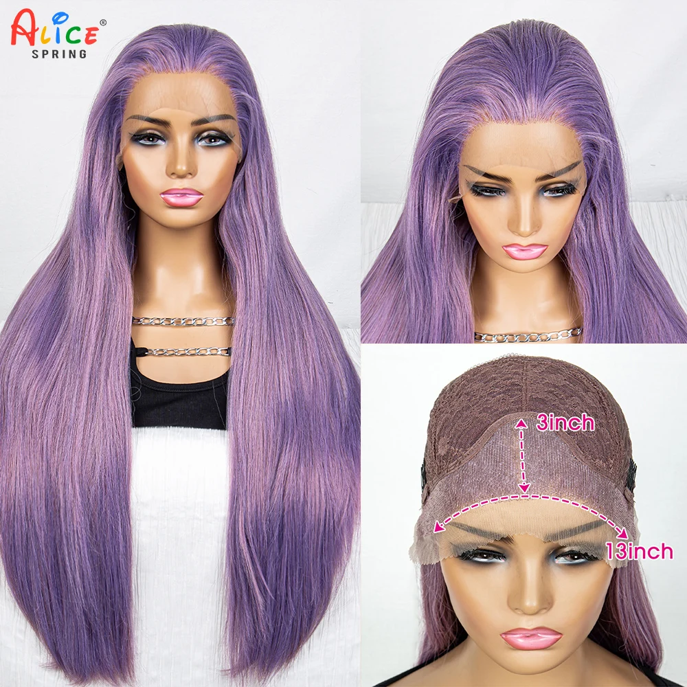 Long Synthetic Straight Lace Front Wigs 30 Inches Long Purple Colored Wigs for Black Women Cosplay Party and Daily Wear
Long Synthetic Straight Lace Front Wigs 30 Inches Long Purple Colored Wigs for Black Women Cosplay Party and Daily Wear