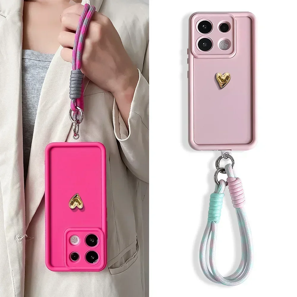 Hang Strap Wrist Chain Lanyard Case For Xiaomi 14T 15 Pro Redmi 14C Note 14 Pro Plus Cute 3D Gold Love Heart Soft TPU Phone Case
Hang Strap Wrist Chain Lanyard Case For Xiaomi 14T 15 Pro Redmi 14C Note 14 Pro Plus Cute 3D Gold Love Heart Soft TPU Phone Case
