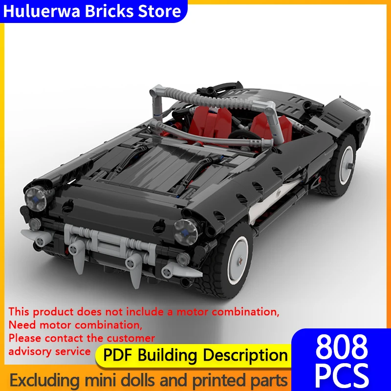 Speed Racing Car Model MOC Building Bricks Corvette C1 Convertible Sports Car Modular Technology Gifts Holiday Assemble Toy Suit
Speed Racing Car Model MOC Building Bricks Corvette C1 Convertible Sports Car Modular Technology Gifts Holiday Assemble Toy Suit
