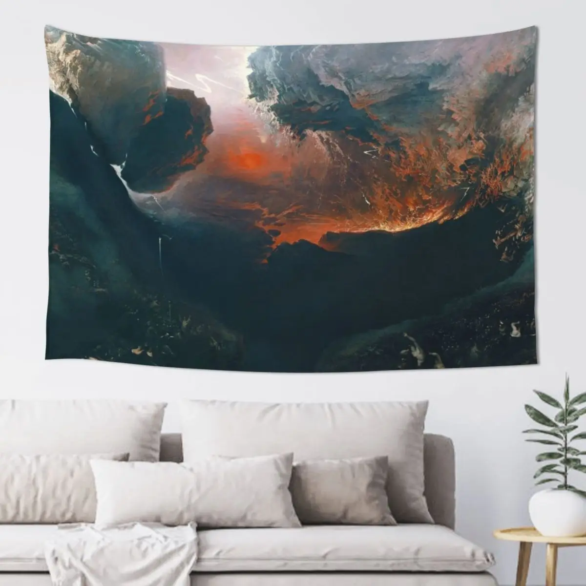 The Great Day of His Wrath - John Martin - 1840 Tapestry Room Decor Korean Style Decoration For Rooms Tapestry
The Great Day of His Wrath - John Martin - 1840 Tapestry Room Decor Korean Style Decoration For Rooms Tapestry