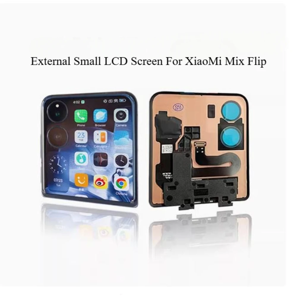 External Small LCD Touch Screen with Camera Lens Assembly 4'' inch For Xiaomi mixflip Mix Flip
External Small LCD Touch Screen with Camera Lens Assembly 4'' inch For Xiaomi mixflip Mix Flip