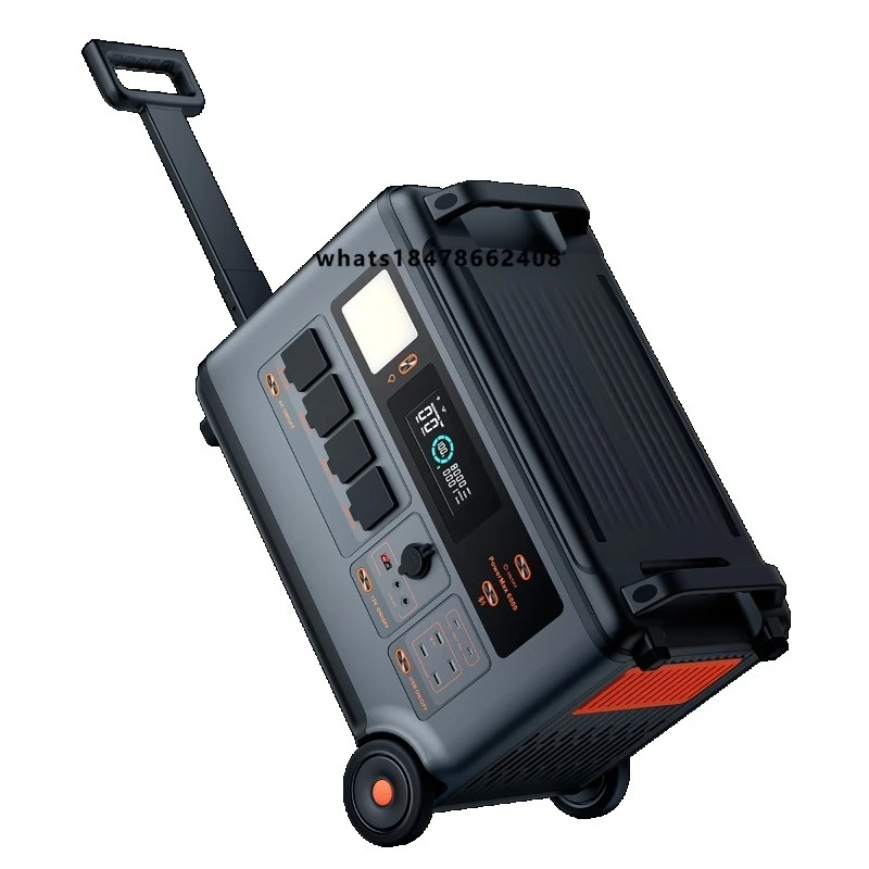 Outdoor solar power generation 6000W 3600WH portable solar generator LiFePo4 battery, support 120/240V dual voltage
Outdoor solar power generation 6000W 3600WH portable solar generator LiFePo4 battery, support 120/240V dual voltage