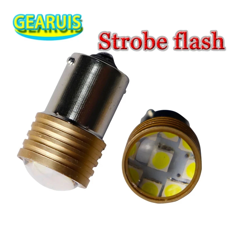 100pcs 1156 BA15S 9 smd 3030 LED Strobe flash 160MA 1157 BAY15D Turn Signal Brake Stop Reverse Lights DC 12V to 16V IC driver
100pcs 1156 BA15S 9 smd 3030 LED Strobe flash 160MA 1157 BAY15D Turn Signal Brake Stop Reverse Lights DC 12V to 16V IC driver
