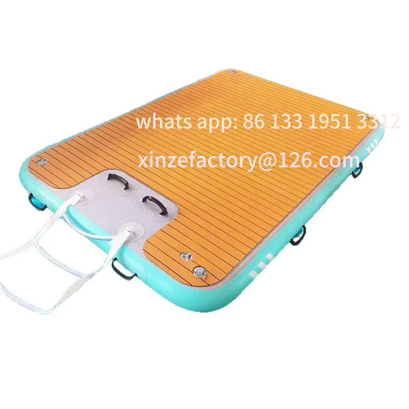 Water Inflatable Platform Non-slip Floating Row Yacht Floating Marina Sea Pad Fishing Leisure Platform Floatin
Water Inflatable Platform Non-slip Floating Row Yacht Floating Marina Sea Pad Fishing Leisure Platform Floatin
