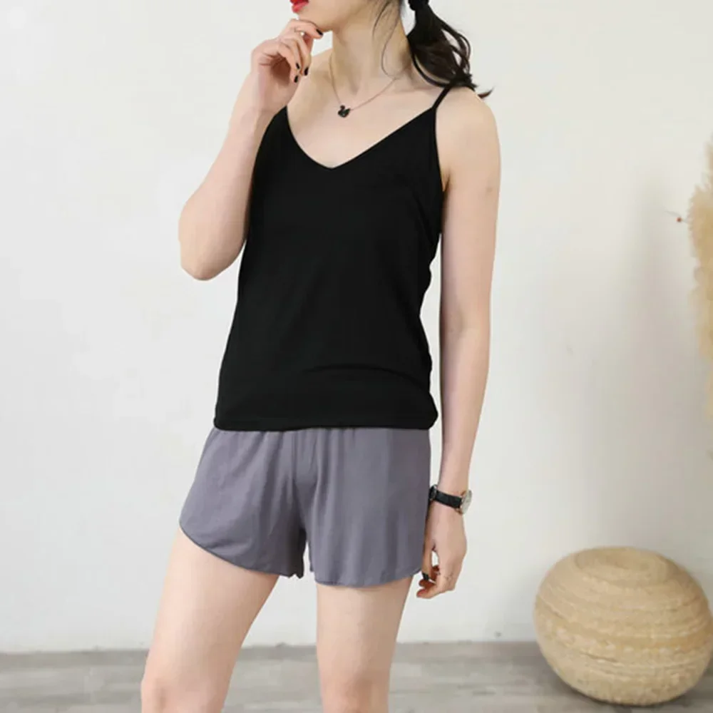 Акция, сексуальный женский модальный камзол с v-образным вырезом, повседневный топ без рукавов, базовый мягкий жилет на бретельках
Акция, сексуальный женский модальный камзол с v-образным вырезом, повседневный топ без рукавов, базовый мягкий жилет на бретельках