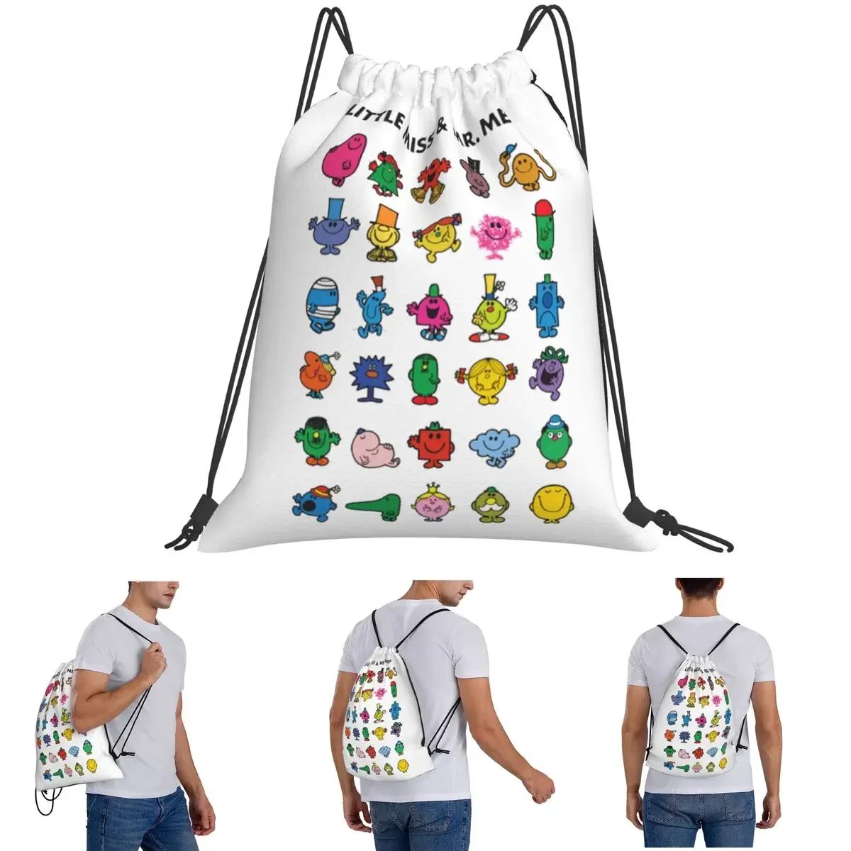 Мужские рюкзаки Little Miss And Mr., многофункциональные портативные карманные сумки для обуви на шнурке, сумки для книг для путешествий, школы
Мужские рюкзаки Little Miss And Mr., многофункциональные портативные карманные сумки для обуви на шнурке, сумки для книг для путешествий, школы