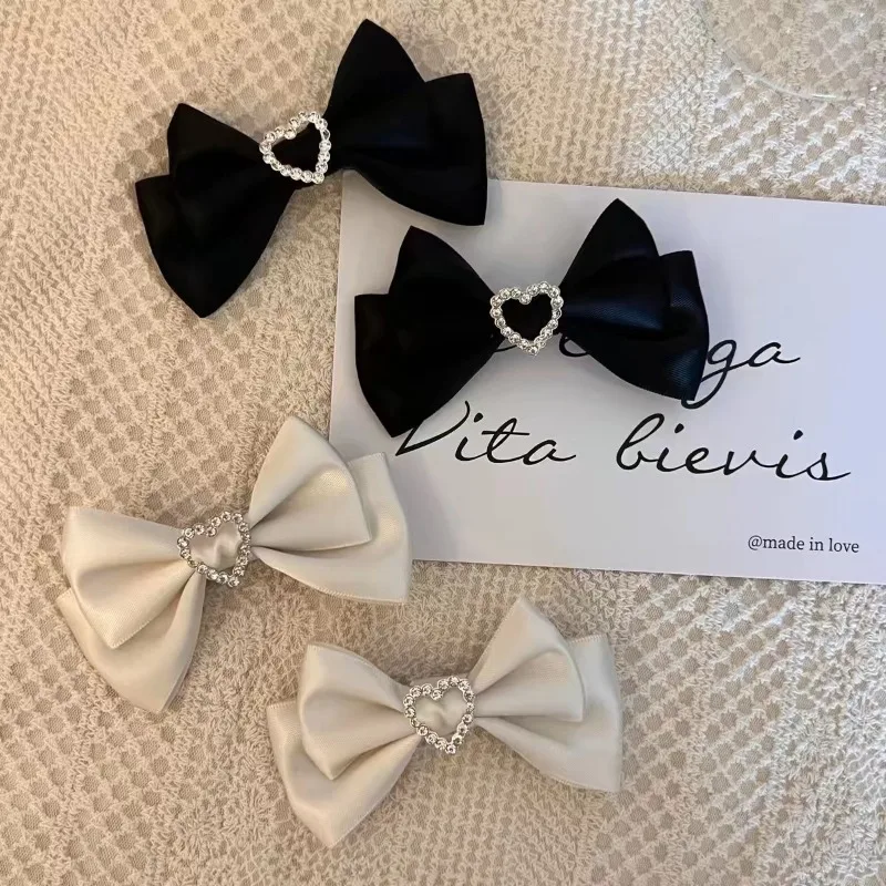 2pc/set Lolita Hair Clips Rhinestone Heart Bow HairpinsForest Style Double Prong Clip for Girl School Aesthetic Hair Accessories
2pc/set Lolita Hair Clips Rhinestone Heart Bow HairpinsForest Style Double Prong Clip for Girl School Aesthetic Hair Accessories
