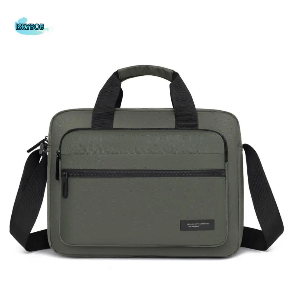 Waterproof Oxford Briefcase Large-capacity Zipper Closure Crossbody Sling Bag Multiple Compartments Square Men's Crossbody Bag
Waterproof Oxford Briefcase Large-capacity Zipper Closure Crossbody Sling Bag Multiple Compartments Square Men's Crossbody Bag